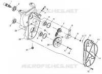 CHAINCASE 700 XCR 0985678(A) AND EUROPEAN 700 XCR E985678 (4943114311B007)