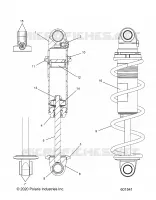 SUSPENSION, FRONT SHOCK TRACK, MONOTUBE 7045530