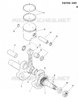 PISTON AND CRANKSHAFT STAR AND STARTRAK (4916811681036A)