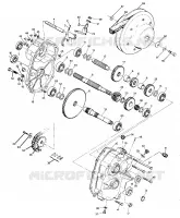 GEARCASE ASSEMBLY (ME25P5) (4916351635037A)