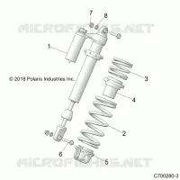 FRONT SUSPENSION SHOCK MOUNTING