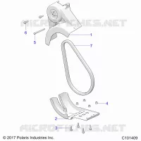 DRIVE TRAIN, CHAIN GUARD