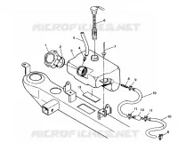 OIL TANK ASSEMBLY 2X4 350L W937539 (4924032403008A)