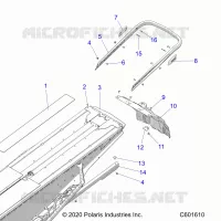 BUMPER, REAR