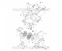 BLOWER HOUSING   RECOIL STARTER TRAIL TOURING 0982362 AND EUROPEAN TRAIL TO (4942314231C009)