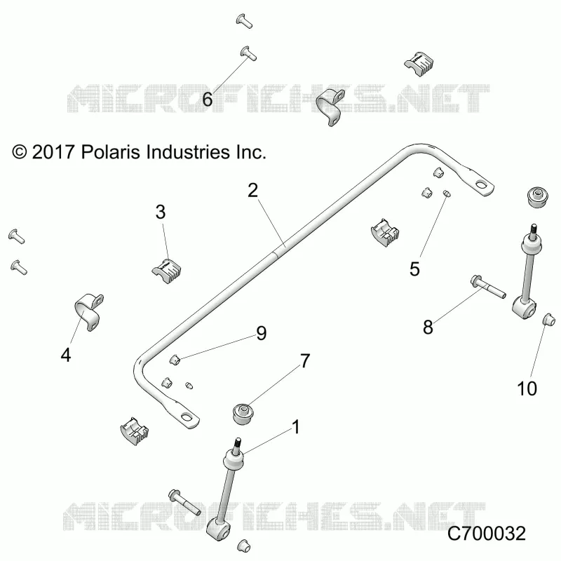 SUSPENSION, FRONT STABILIZER BAR