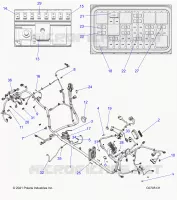 ELECTRICAL, WIRE HARNESS, CHASSIS