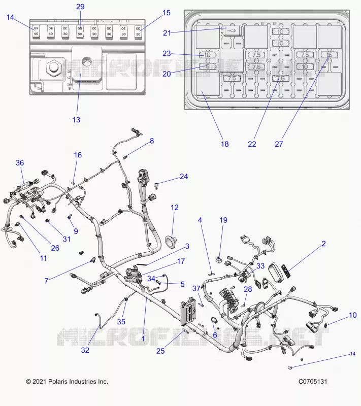 ELECTRICAL, WIRE HARNESS, CHASSIS