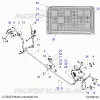 ELECTRICAL, WIRE HARNESS, CHASSIS