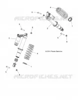FRONT SUSPENSION SHOCK MOUNTING