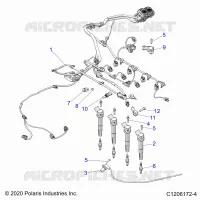 ELECTRICAL, WIRE HARNESS, ENGINE
