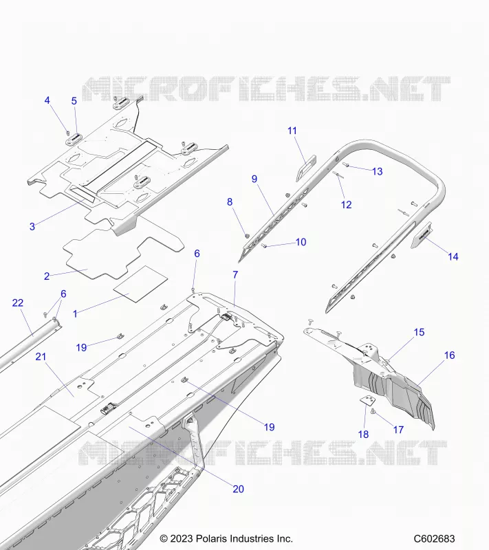 BUMPER, REAR, CLOSEOFF, TUNNEL COVER