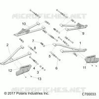 FRONT SUSPENSION CONTROL ARMS