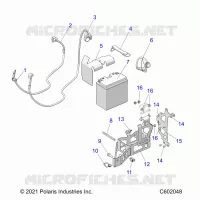 ELECTRICAL, E.S. BATTERY/BOX AND CABLES