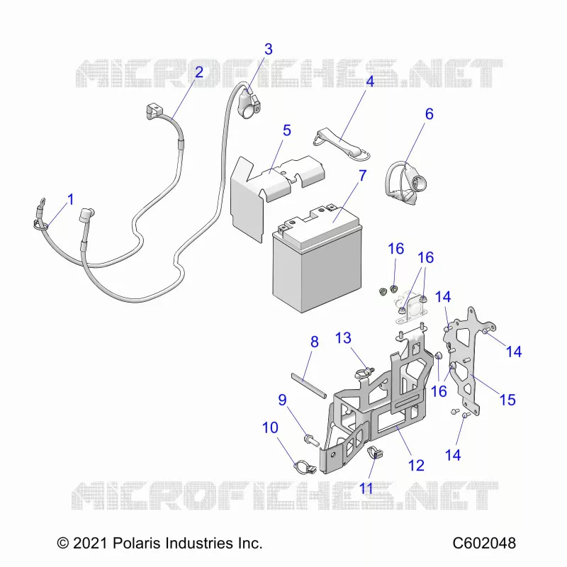 ELECTRICAL, E.S. BATTERY/BOX AND CABLES
