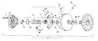 DRIVE CLUTCH 500 AND 500 CLASSIC TO SERIAL NO. 1841611 (4919251925015A)