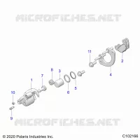 FRONT BRAKE CALIPER
