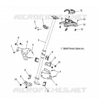 STEERING POST   ASSEMBLY