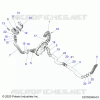 DRIVE TRAIN, CLUTCH COVER, DUCTING