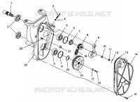CHAINCASE ASSEMBLY XLT 0940767, XLT SP 0940667   XLT SKS 0940567 (4925022502017A)