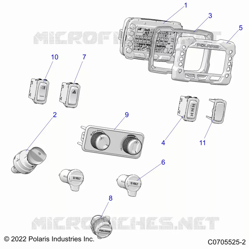 ELECTRICAL, DASH INSTRUMENTS