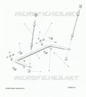SUSPENSION, REAR STABILIZER BAR