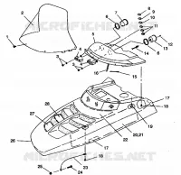 HOOD ASSEMBLY 500 EFI E942774 AND  EFI SKS E942574 (49274127410007)