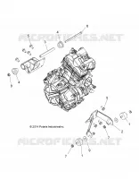 ENGINE, ENGINE MOUNTING