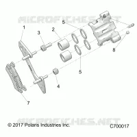 FRONT BRAKE CALIPER