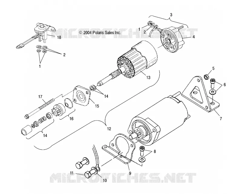 STARTING MOTOR