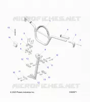 STEERING, HANDLEBAR MOUNTING