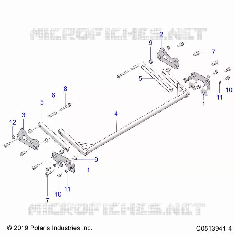 HOOD HINGE ASM.