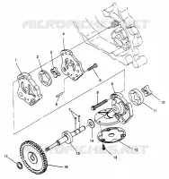 OIL PUMP SPORTSMAN 500 W969244 AND SWEDISH SPORTSMAN 500 S969244 (4936093609D007)