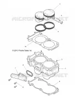 CYLINDER AND PISTON