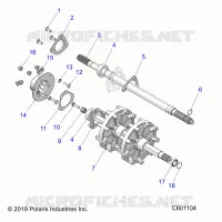 DRIVE TRAIN, JACKSHAFT AND DRIVE SHAFT