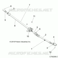 DRIVE TRAIN, FRONT PROP SHAFT
