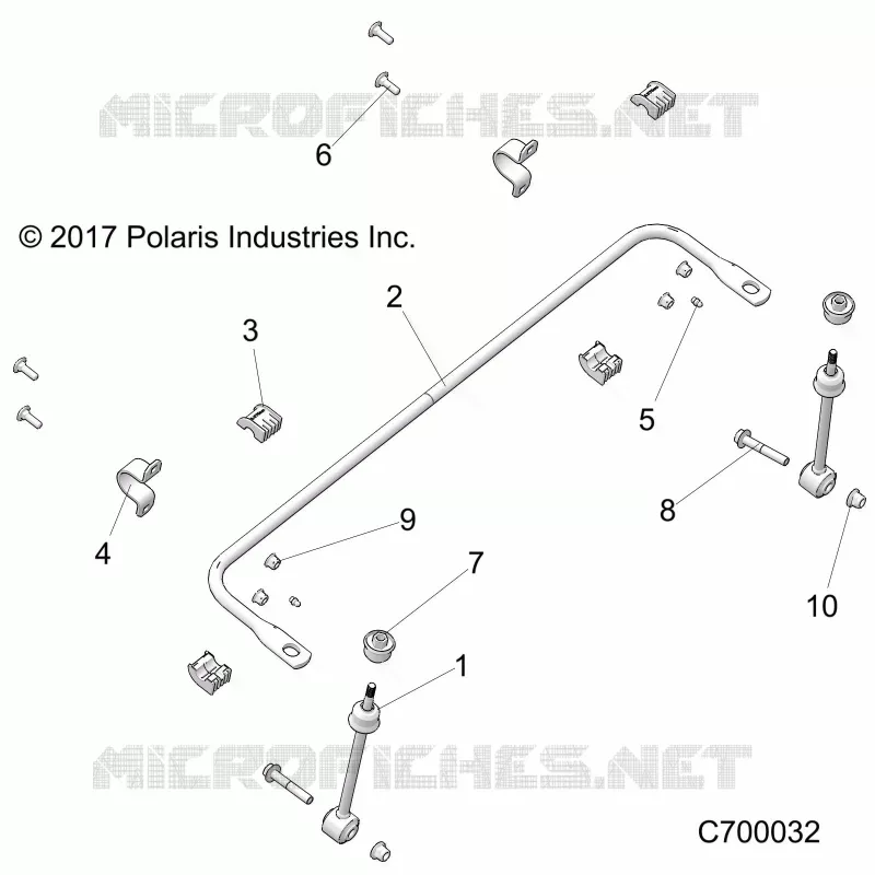 SUSPENSION, FRONT STABILIZER BAR- R21RRH99AC/BC (C700032)