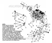 ENGINE MOUNTING XLT 0970756, XLT SKS 0970556, AND XLT RMK 0970956 (4937693769C008)