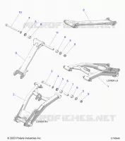 REAR SUSPENSION CONTROL ARMS