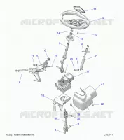 STEERING,STEERING ASSEMBLY, EPS