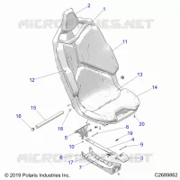 SEAT ASM., FRONT