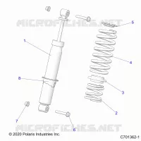 REAR SUSPENSION SHOCK