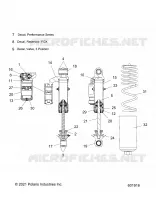 SUSPENSION, FRONT SHOCK TRACK (7045863)