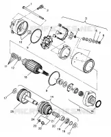STARTING MOTOR SL 700 B964066 AND  INTL. SL 700 I964066 (4935633563C009)