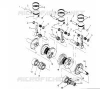 PISTON   CRANKSHAFT  RXL 0956768 (4930783078C009)