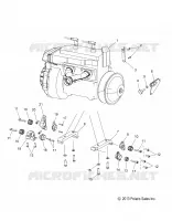 ENGINE, MOUNTING -S17CFE5BSL/BEL (49SNOWENGINEMOUNT14550)