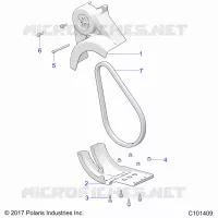 DRIVE TRAIN, CHAIN GUARD