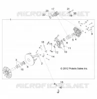 DRIVE TRAIN, PRIMARY CLUTCH