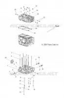 CYLINDER AND CRANKCASE