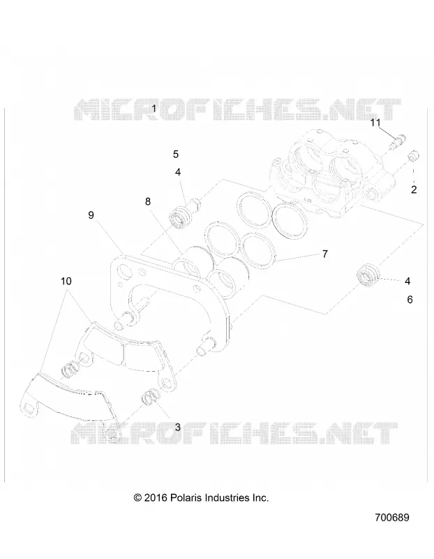 FRONT BRAKE CALIPER